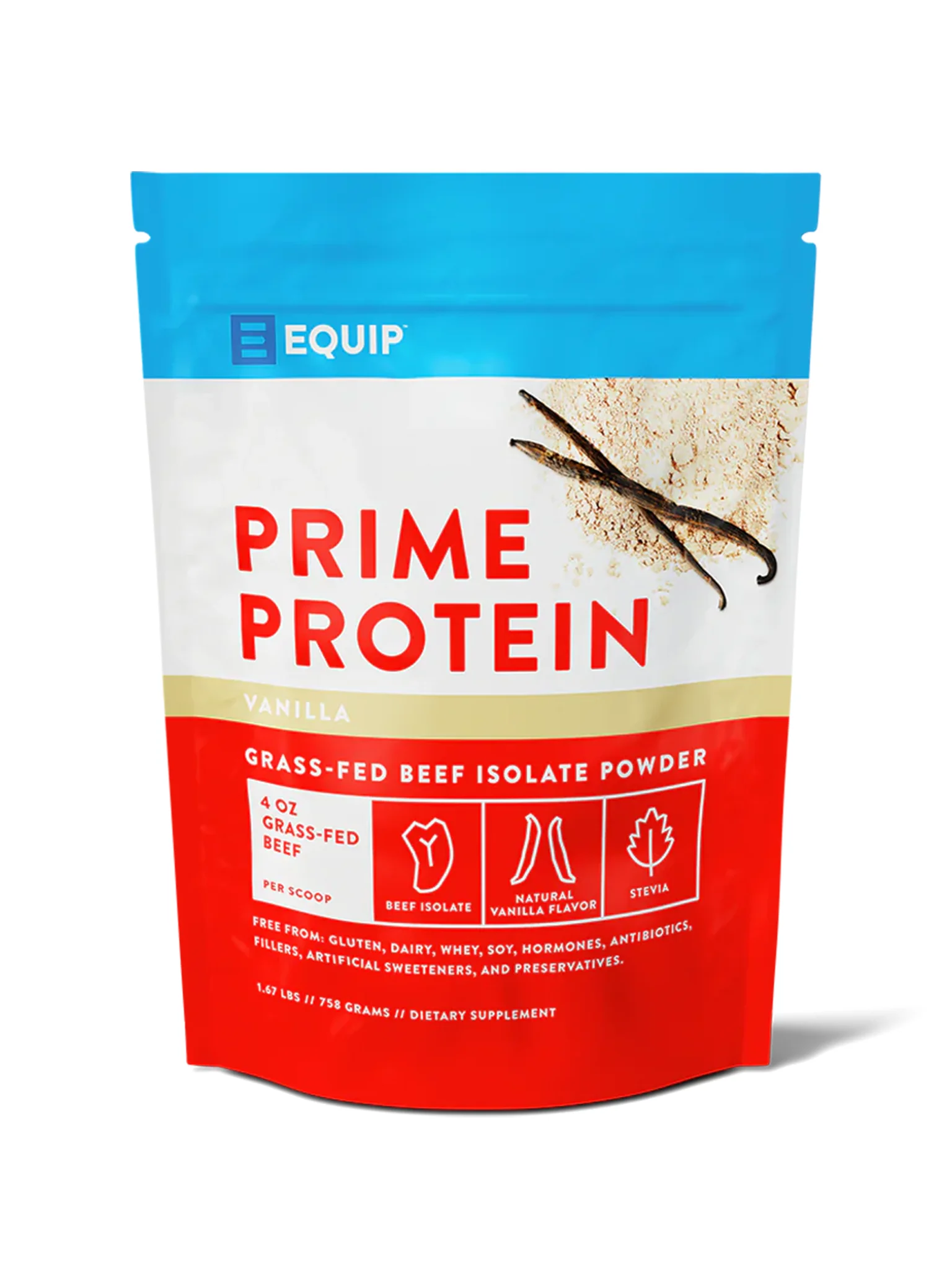 Prime Protein Beef Isolate Protein - Vanilla