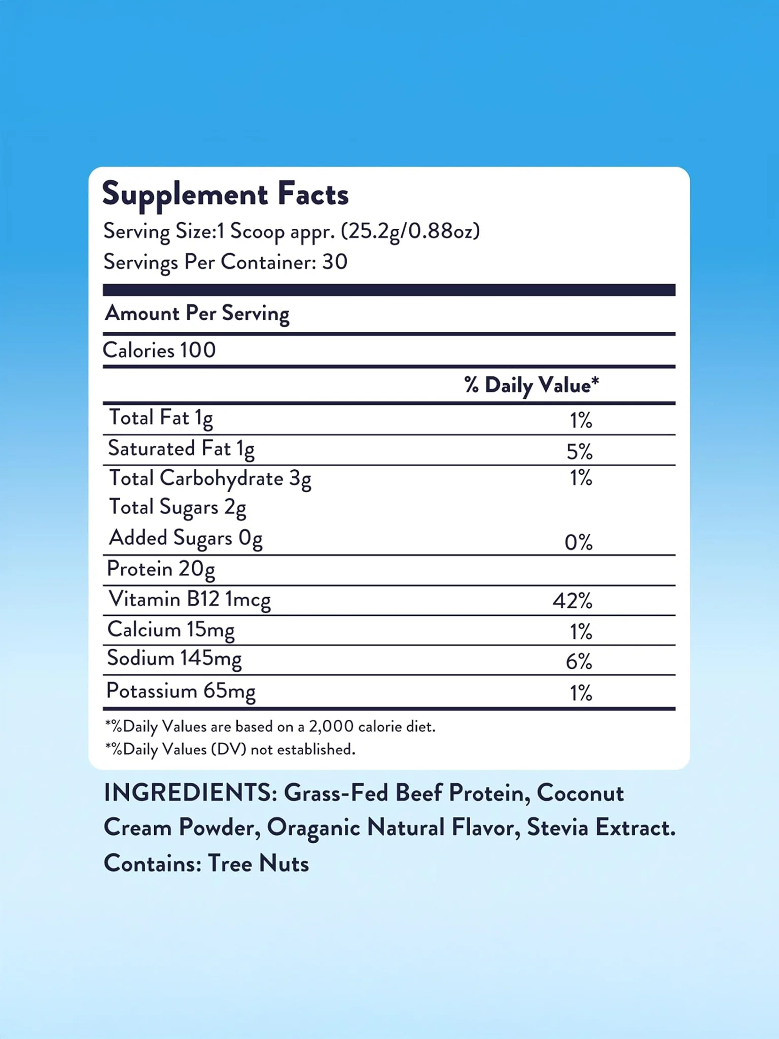 Prime Protein Beef Isolate Protein - Vanilla
