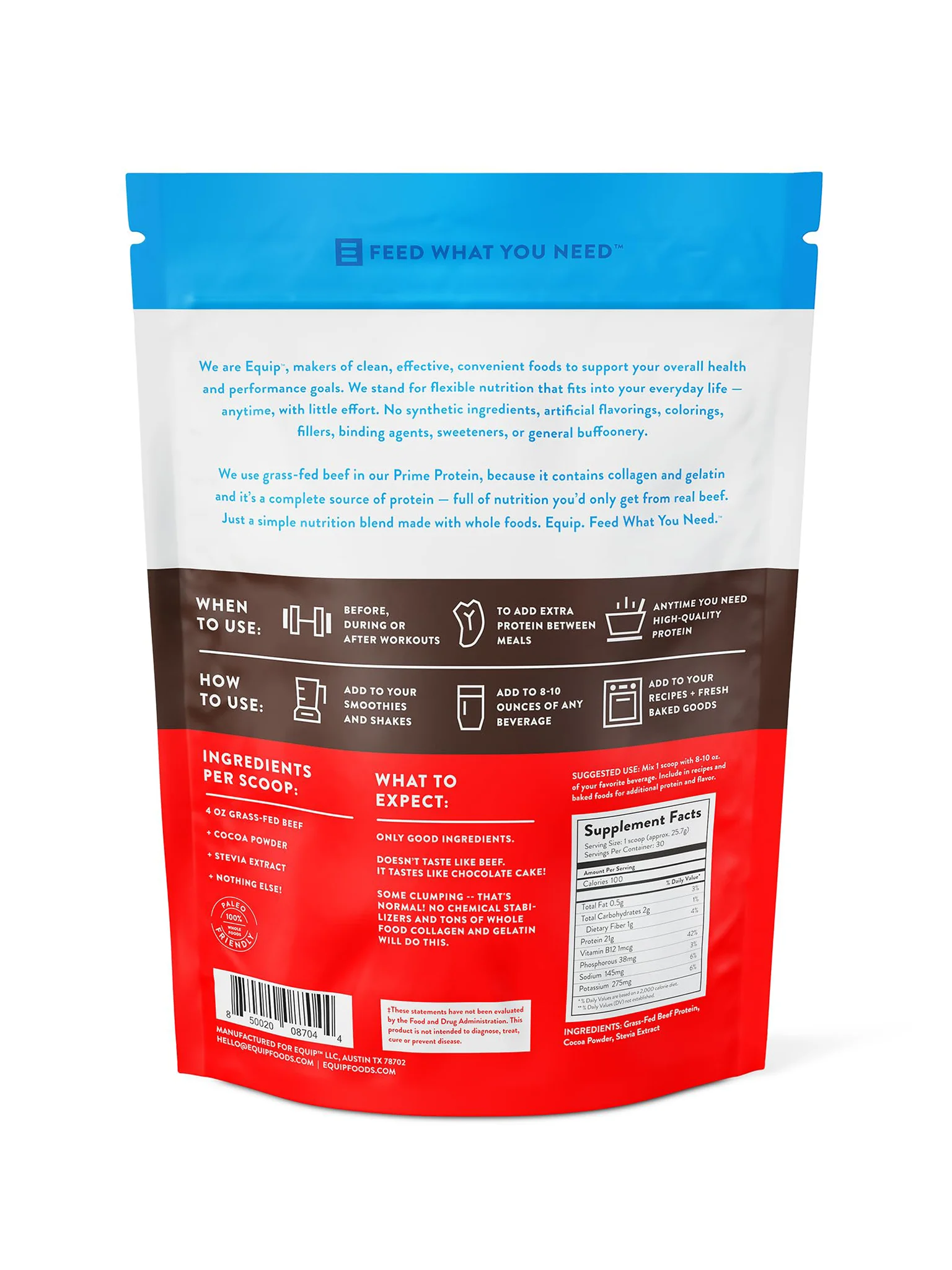Prime Protein Beef Isolate Protein - Chocolate