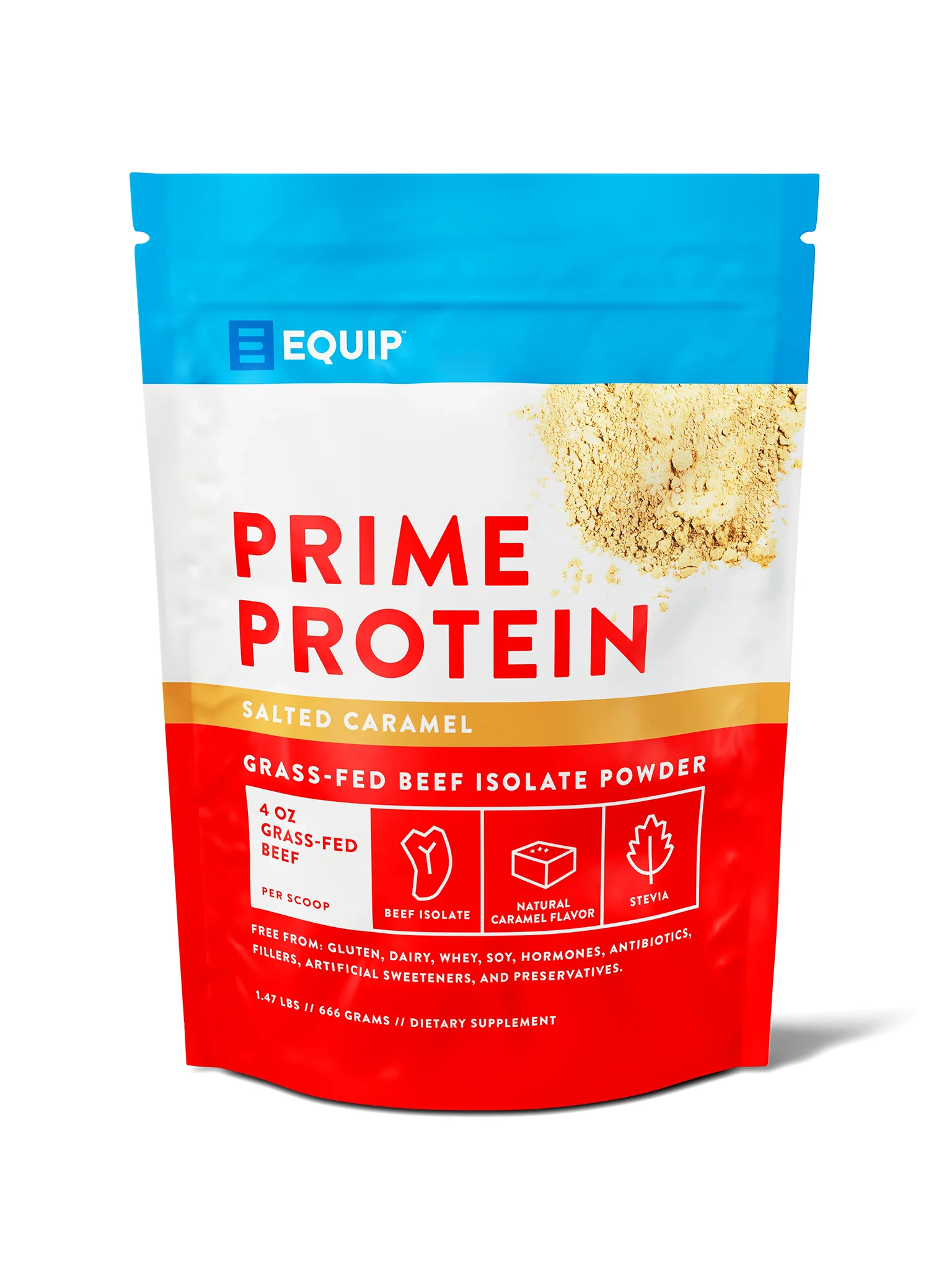 Prime Protein Beef Isolate Protein - Salted Caramel