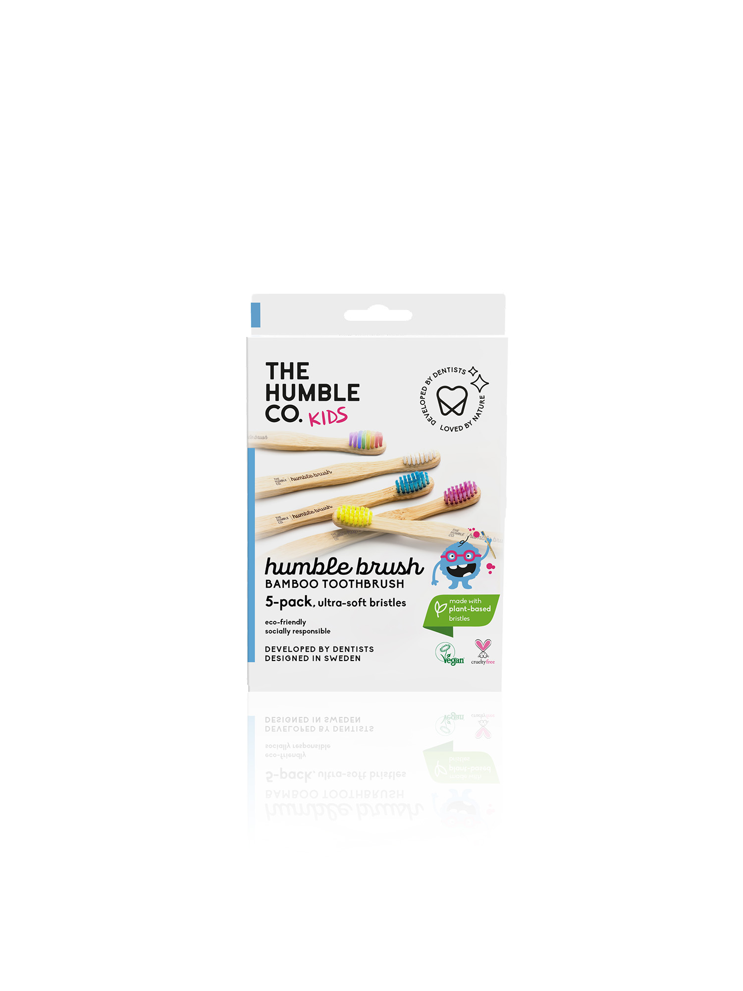 Kids Bamboo Toothbrush Family Pack - Ultra Soft