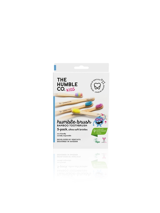 Kids Bamboo Toothbrush Family Pack - Ultra Soft