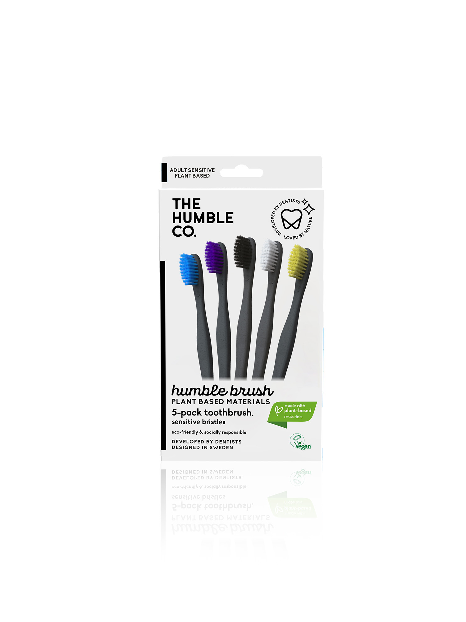 Plant-Based Sensitive Toothbrush Family Pack - Soft