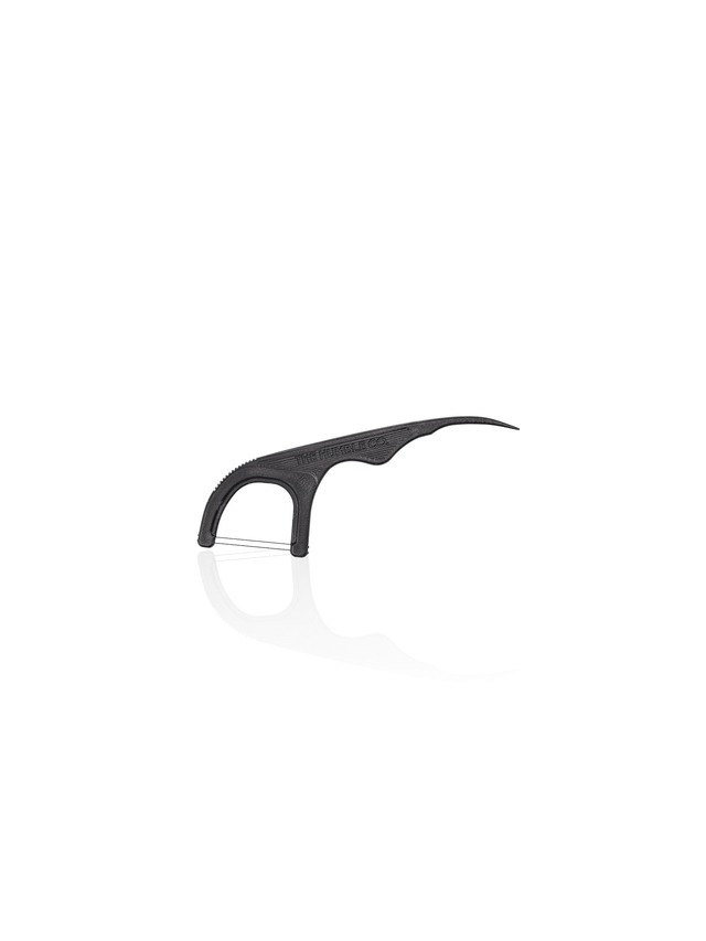 Plant-Based Floss Picks - Charcoal