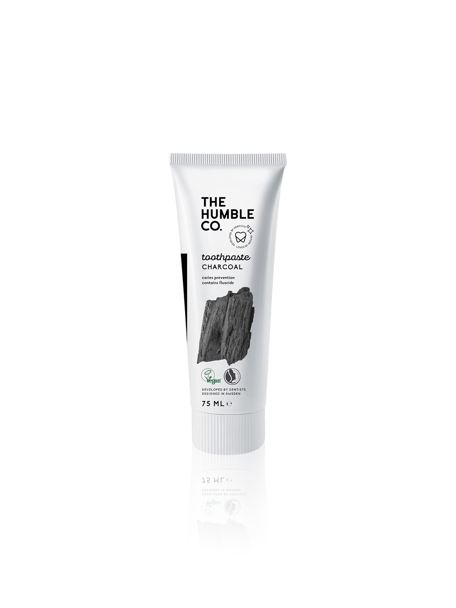 Humble Natural Toothpaste - 75ml Charcoal