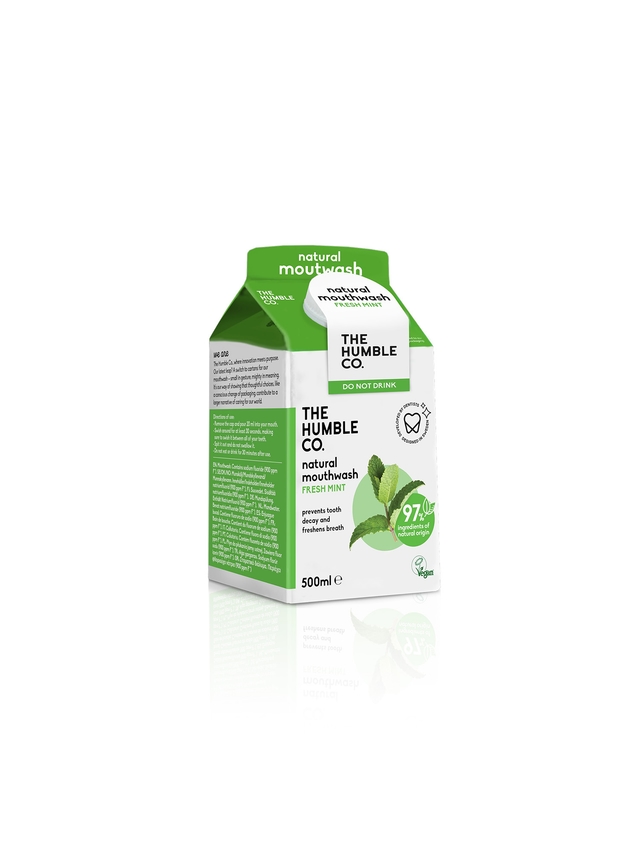 Natural Mouthwash - Fresh Mint - 500ml
