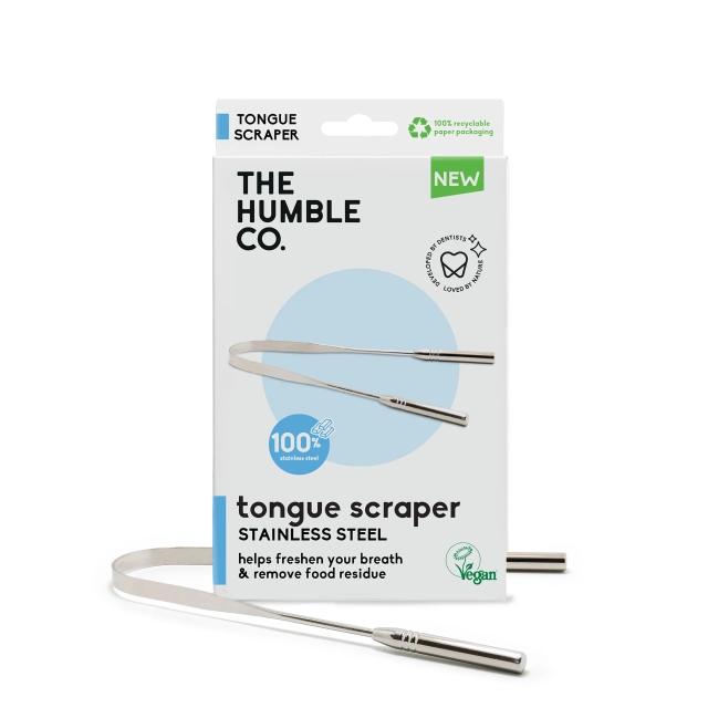 Tongue Scraper Stainless Steel - Stainless steel