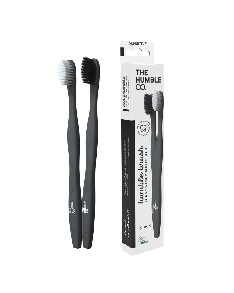 Humble Plant-based 2 Pack Toothbrush - Sensitive - Random