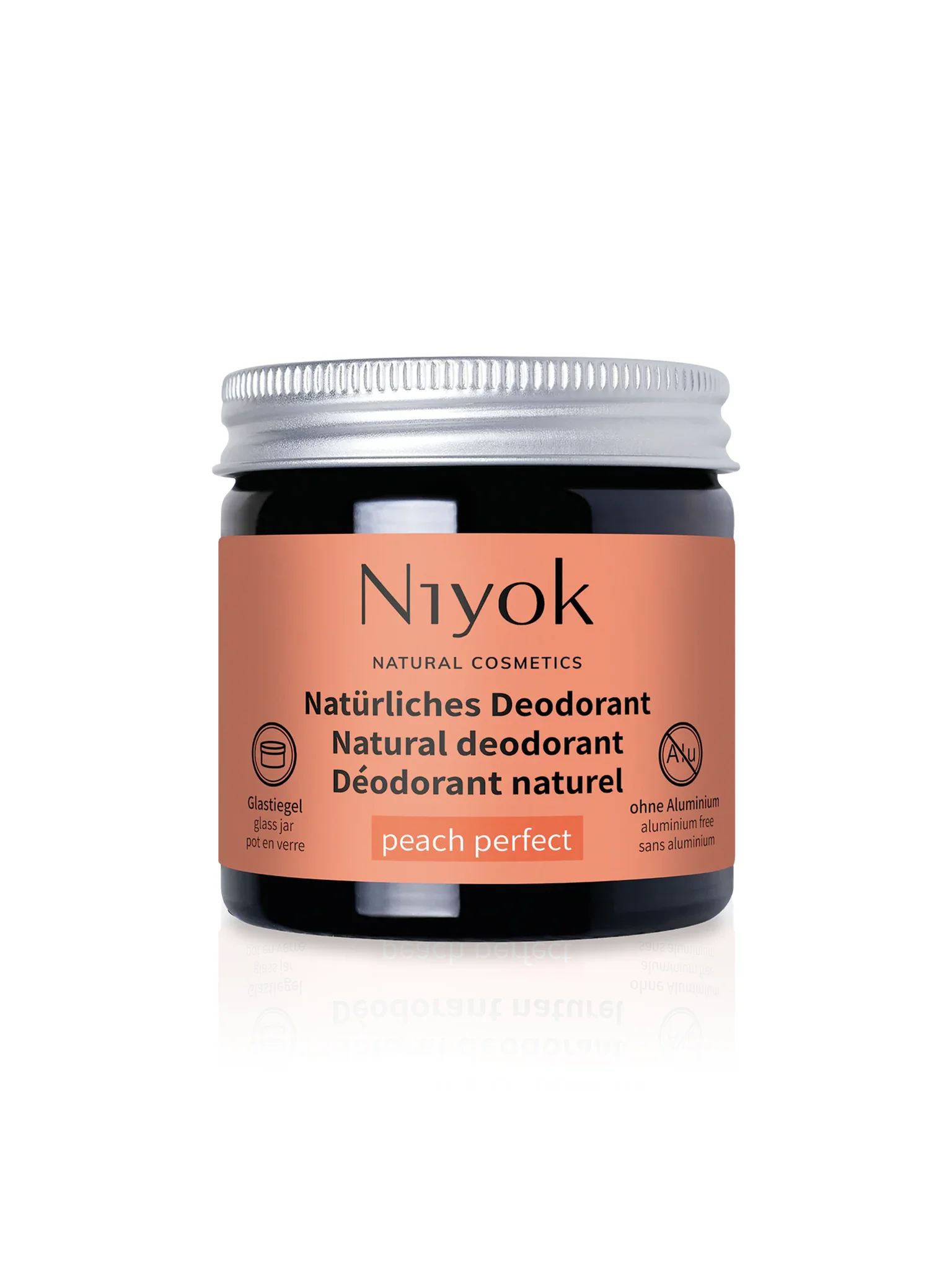 Natural Deodorant Cream - Peach Perfect