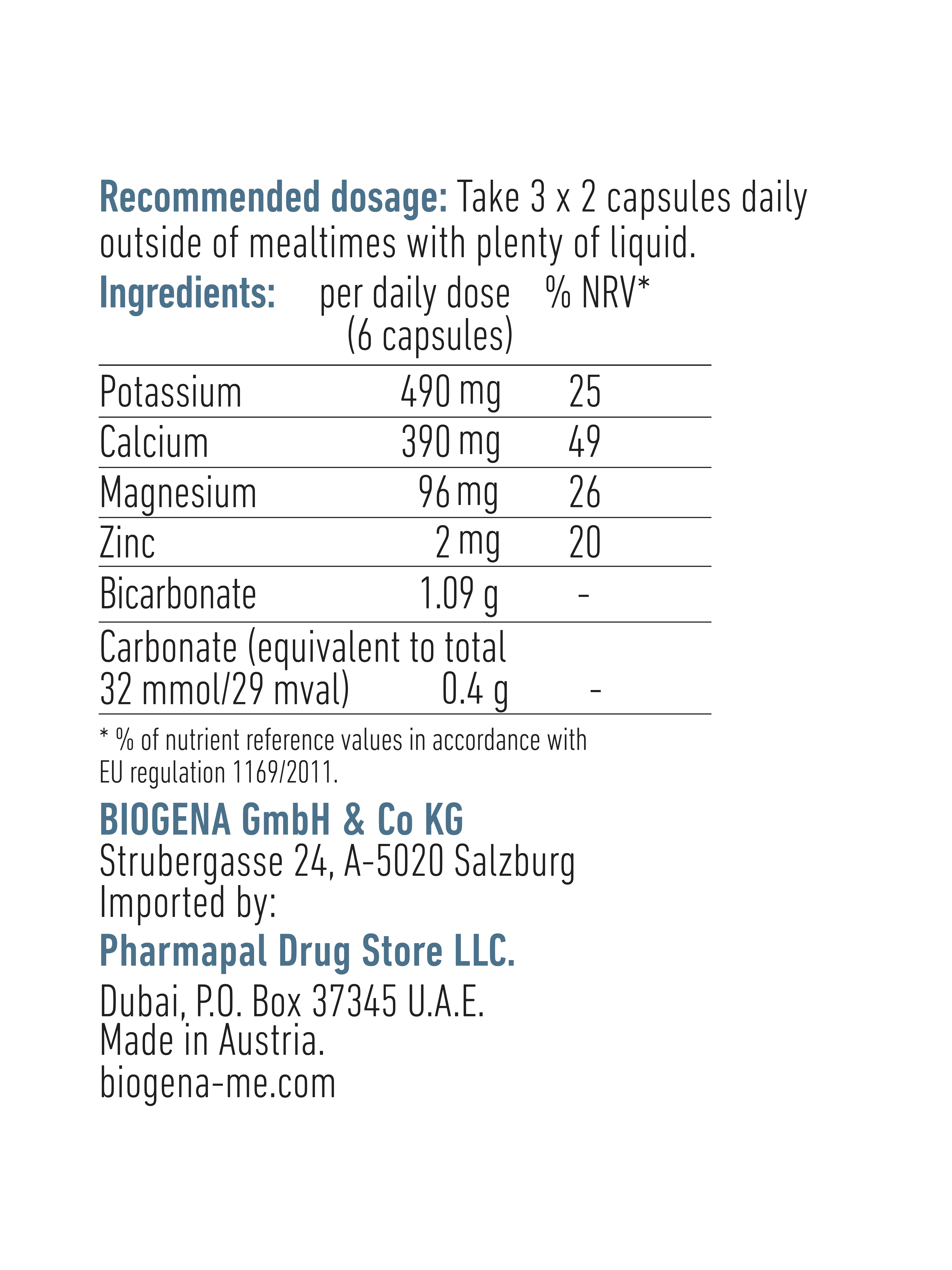 Basogena® capsules - 90 capsules