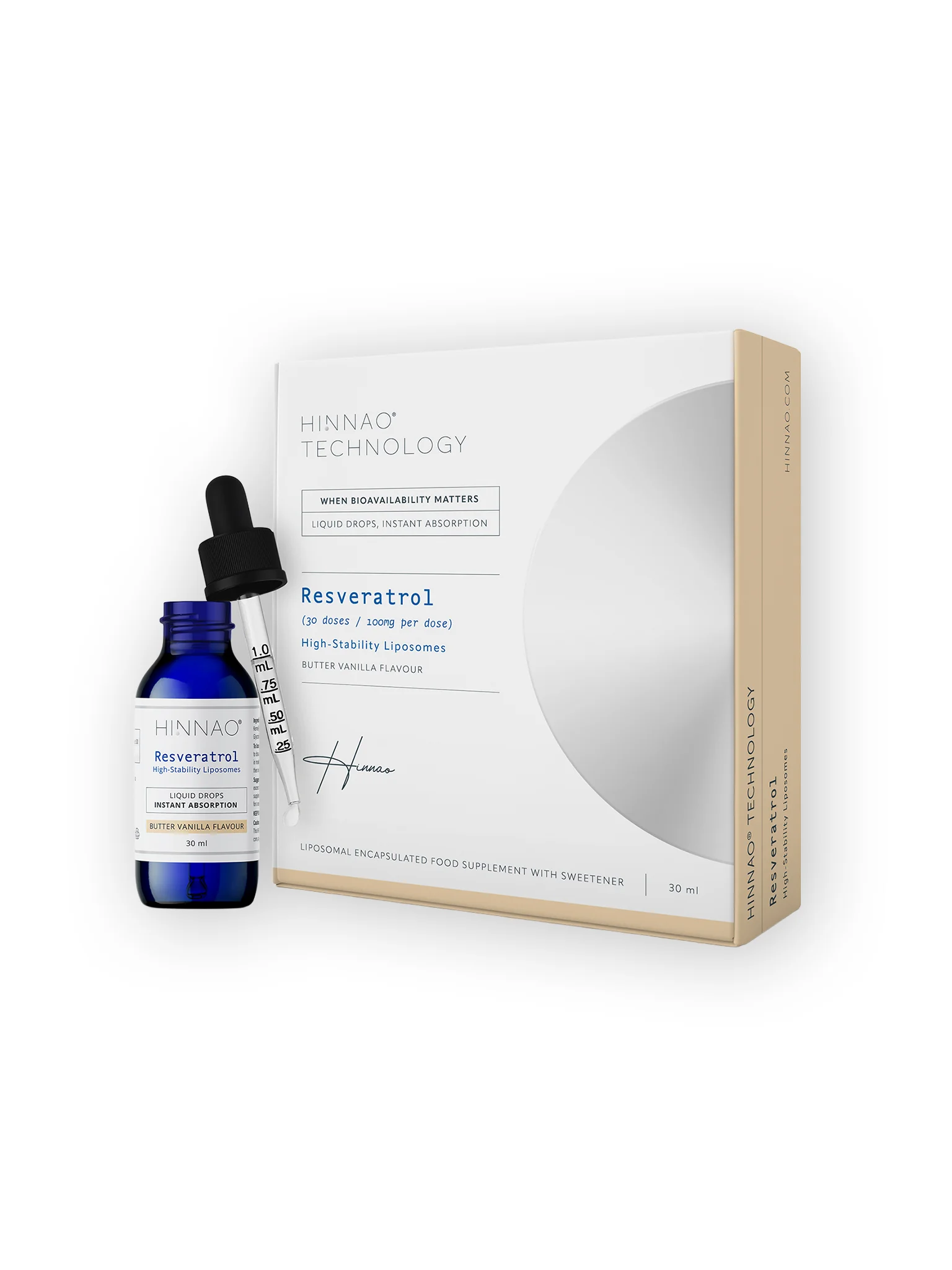 Resveratrol High-Stability Liposomes - 30 ml