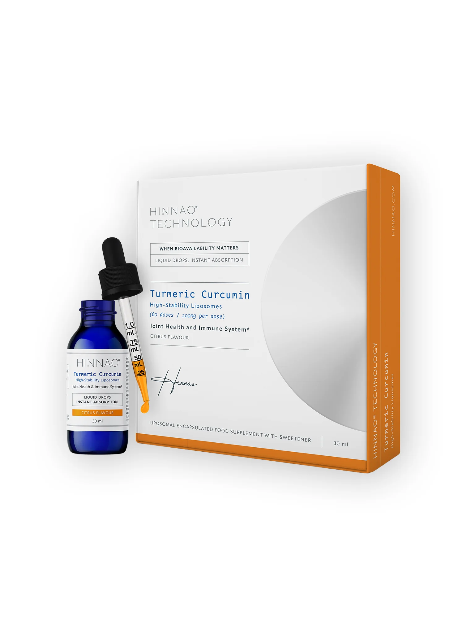 Turmeric Curcumin High-Stability Liposomes - 30 ml