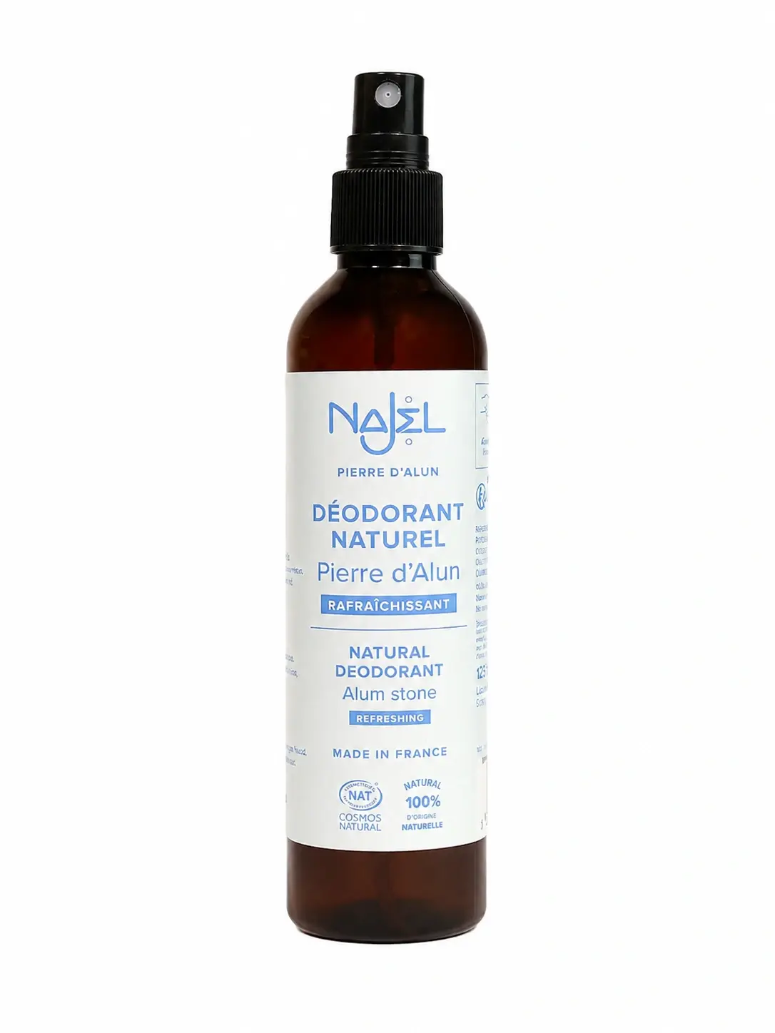 Organic Alum Spray - Deodorant - 125ml