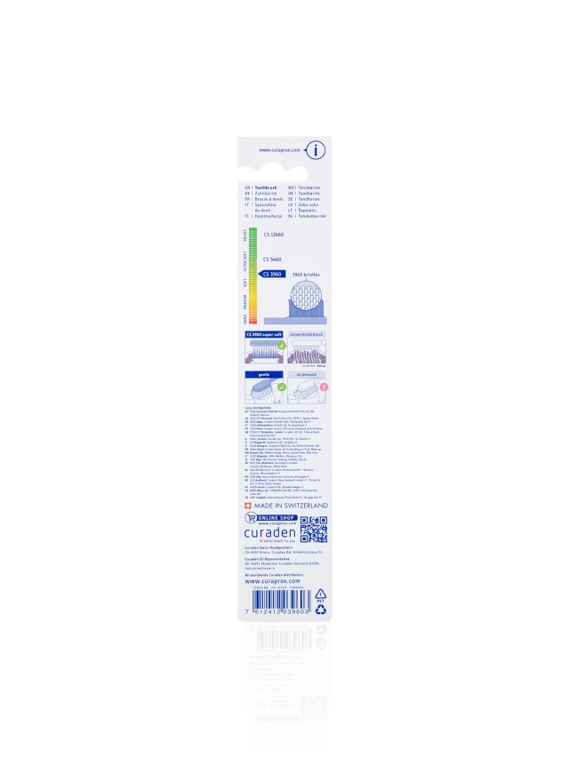 Cs 3960 Super Soft Toothbrush - Red